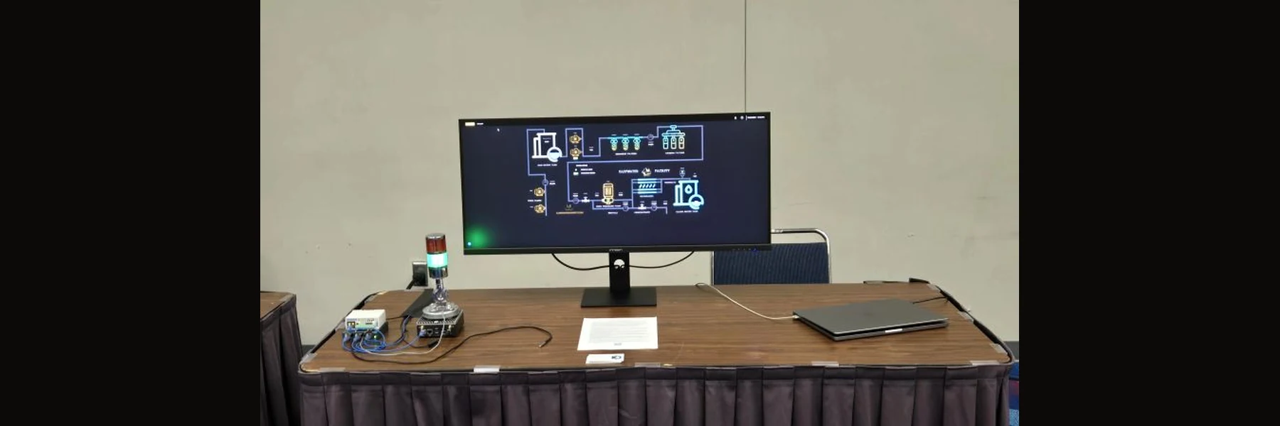 Labshock running inside Kasm Community Edition at the CYBR.SEC.CON booth