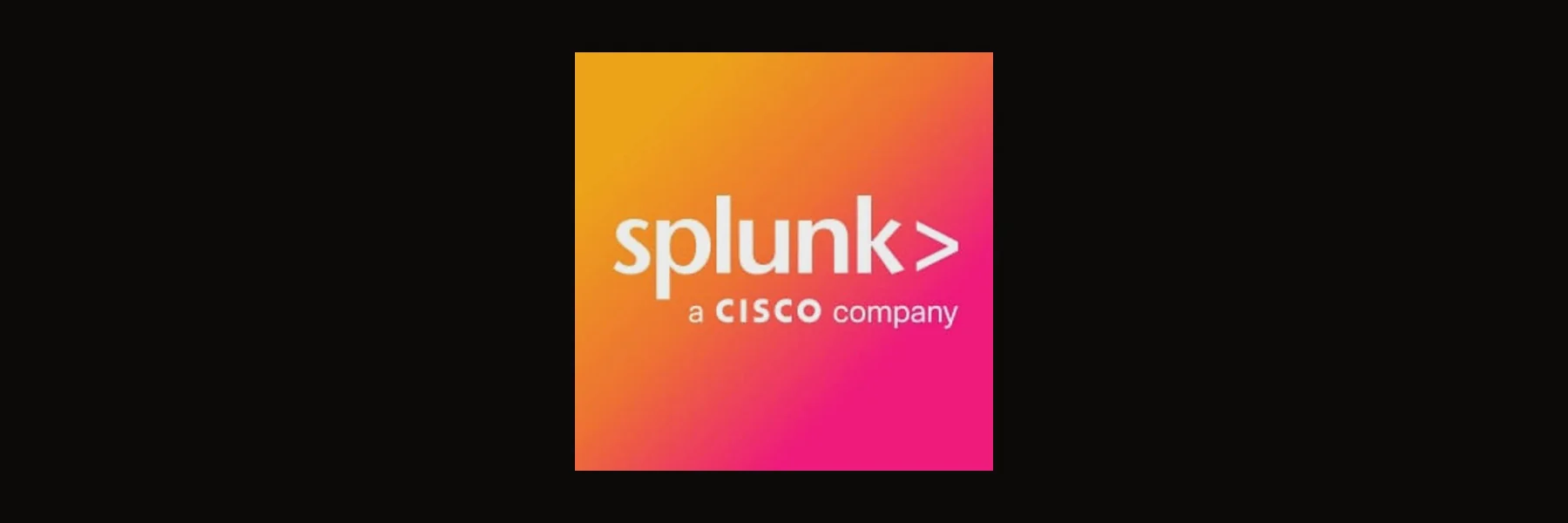 Splunk, a Cisco company